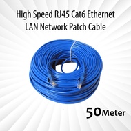 50 Meter High Speed RJ45 CAT6 Ethernet LAN Network Patch Cable