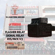 【 100% ORIGINAL YAMAHA 】 3XV-83350-22 FLASHER SIGNAL RELAY MOTOR XJ6 R15 NVX 155 V2 MADE IN JAPAN