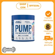 Applied PUMP 3G Pre-Workout | With Caffein, 50 Scoops - Powder To Increase Strength, Increase Muscle
