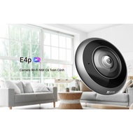 Camera Wifi mắt cá trong nhà EZVIZ E4P 3K (3K+) 4 micro đa hướng đàm thoại rõ ràng.