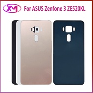 For ASUS Zenfone 3 ZE520KL Battery Back Cover Glass Rear Cover Housing Door for Zenfone3 ZE520KL Spare Parts + 3M Glue