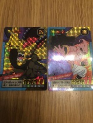龍珠激鬥14代閃卡兩張