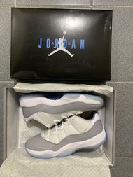Nike AJ11 Low Cement Grey US9 灰白低筒 全新 Jordan 11