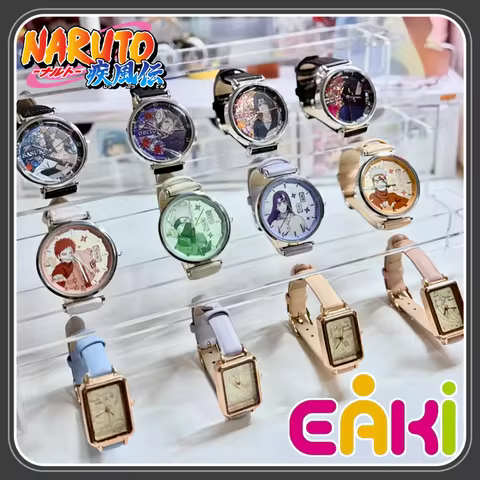 Original EAKI Naruto Shippuden Watch Blind Box Vol.2 Uchiha Itachi Sasuke Fob Watch Wrist Watch Anim