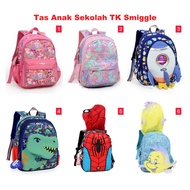 Kindergarten School Bag Backpack Spiderman Junior Hoodie Fish Ariel Smiggle