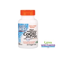 *DOCTOR'S BEST* High Absorption CoQ10 Plus PQQ, 60 VegCaps