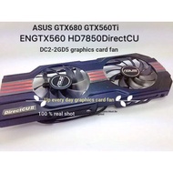Radiator Asus GTX680 GTX560Ti ENGTX560 HD7850DirectCU 2-2GD5 Graphics Card Fan
