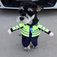 Pet Standing Costume Cat Funny Dog Clothes Funny Costume Pet Spring Autumn Dog Costume