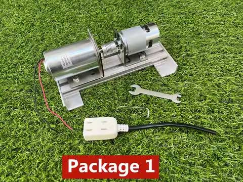 Permanent Magnet Brushless Motor Generator Set AC 220V Double Bearing Silent Inner Rotor DC High Vol