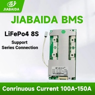 JBD BMS 8S 24V Lifepo4 60A 80A 100A 120A 150A Current Same Port Balance JIABAIDA BMS ZP10S036