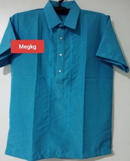 Short Sleeve Polo Barong for Men