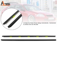 L+R Door Window Weather Molding 72410-S03-003 for HONDA CIVIC EK 1996-2000 72410-S03-003, 72450-S03-