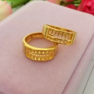 Gold Abacus Ring Adjustable Size