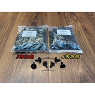 100Pcs Screw Fastner Cross Car Bodykit Skirt Skirting Screw Skru Fender Mudguard Modify ANTI Rust / 