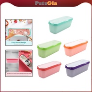 PETSOLA Ice Cream Container, Ice Cream Bowl for Homemade Ice Cream, Storage Box, Storage Container f
