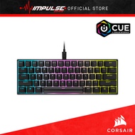 Corsair K65 RGB MINI 60% Mechanical Gaming Keyboard — CHERRY MX SPEED — Black