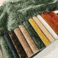 Thick Bay Window Cushion Two-Color Home Fabric Striped Pillow Decoration Sofa Cover High-End Velvet 