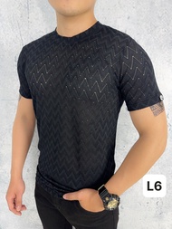 Áo thun lưới cổ tròn nam về hàng phục vụ các tình yêu hè này  shop em giao hàng cod toàn quốc ạ  men