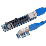 Capricorn MOGE MC2221 PCI-E X1 Extension Cord pcie3.0 Extension Extension X1 to x4 Connection Adapte