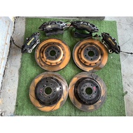 Toyota Estima ACR50 AP racing 6 pot Brake Kit CP9040-2S0BG 4 Pot Rear Ori Used Japan 🇯🇵