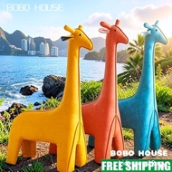 Giraffe Stool Children's Sofa Alpaca Deer Animal Living Room Modern Decoration Shoe Changing Influen