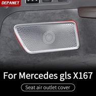 Trunk air outlet trim For Mercedes gls w167 gls  2020~2025 gls 450   450 500 exterior decoration acc