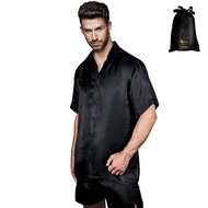 Luxury Artisan Silk Pajamas For Men, Pure Silk Mens Pajama Set