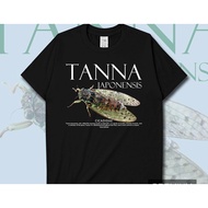 New Style TASK Twilight Cicada Insect Pattern Natural Short-Sleeved T-Shirt Men Women Unique Subject