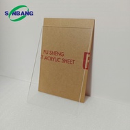 Transparent Mica Plastic Sheet A4 Size (20cm×30cm) Thickness 1mm - 5mm Made in Taiwan, Mika, Meca, B