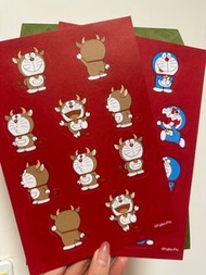 Doraemon  Gucci 牛年貼紙