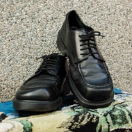 Tsubasa.Y│ UK8 Dr.Martens 低筒黑色 L04 黑色皮鞋 英製 老馬汀