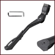 Bike Rear Stand Adjustable Parking Holder Fit 24-29in Bicycle Anti-Slip Aluminum Alloy Rear Mount Bi