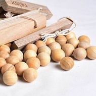 Natural Camphor Wood Fragrant Cedar Moth Deodorant Shoes Clothes Aromatic Wooden Moldball ball