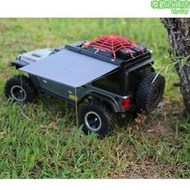 1/8 1/10仿真攀爬車 車頂側帳篷SCX10 TRX4 D90 ARB金屬帳篷 雨篷