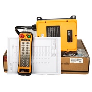 LCC Q2000 20 Buttons AC DC 12-24V 24-264V Single Speed Switches Crane Radio Remote Controller Crane 