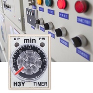 concon Timer Relay  H3Y-2 Time Power On Delay 0-3 Minute 8 Pin 24V 110V 220V(24VDC)