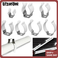 LIZMON 5Pcs Lamp Tube Clip, Clamp Holders Base Tool Spring Terry Clip, With Rubber Protection T3/T4/