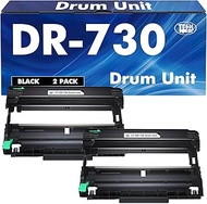 DR730 DR-730 Drum Unit 2-Pack Compatible Replacement for Brother Drum DR730 DR-730 DR 730 for MFC-L2