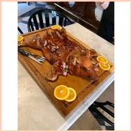 ♕ ◊ ⊙ Thick Butcher's Cutting Board | Cochinillo Board | 5 Wide Sizes Available|Acacia