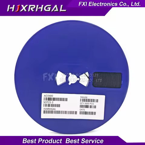3000pcs AO3400A 100pcs N-Channel 30V 5.7A (Ta) 1.4W (Ta) SMD mosfet transistor SOT-23 Surface Mount 