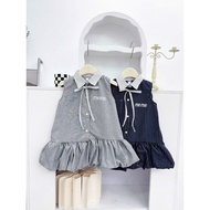 Baby girl dress, cute striped polo dress for girls from 10-30kg Anna Kids