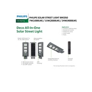 PHILIPS SOLAR STREET LIGHT BRC050 7W(1000LM) / 15W(2000LM) / 24W(4000LM) 6500K
