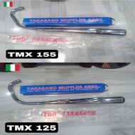 TAKASAGO MUFFLER TMX 155 /125 XRM110 STOCK PIPES