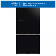 HITACHI ตู้เย็น MULTI DOOR RWB640VF GBK 20.1 คิว กระจกดำ อินเวอร์เตอร์