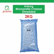Emborg Mozzarella Cheese Shredded 2 KG – Frozen