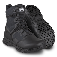 Original SWAT Alpha Fury 8" Side Zip Polishable Toe Waterproof Boot, Kalis Air, Kasut Operasi Polis 