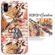 【Sara Garden】客製化 手機殼 Samsung 三星 Note8 薰衣草碎花信紙 保護殼 硬殼