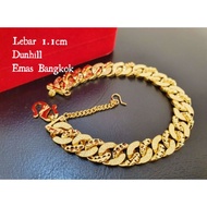 Gelang/Bracelets Design Dunhill Emas Bangkok