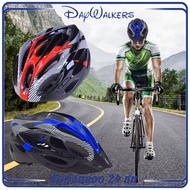 DayWalkers ปรับได้ หมวกกันน็อกขี่จักรยาน หมวกจักรยาน หมวกกันน็อค สำหรับขี่จักรยาน หมวกกันน็อคจักรยาน ลายคาร์บอน