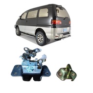 2 Pieces Tail Door Lock for Delica L400 Belt Lock Hook for L400 MB437417 Rear Door Hook for Delica A